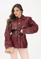 SPORTMAX Giubbotto SPSTENZONE bordeaux da donna 2612441013600 002 SPORTMAX 