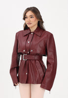 SPORTMAX Giubbotto SPSTENZONE bordeaux da donna 2612441013600 002 SPORTMAX 