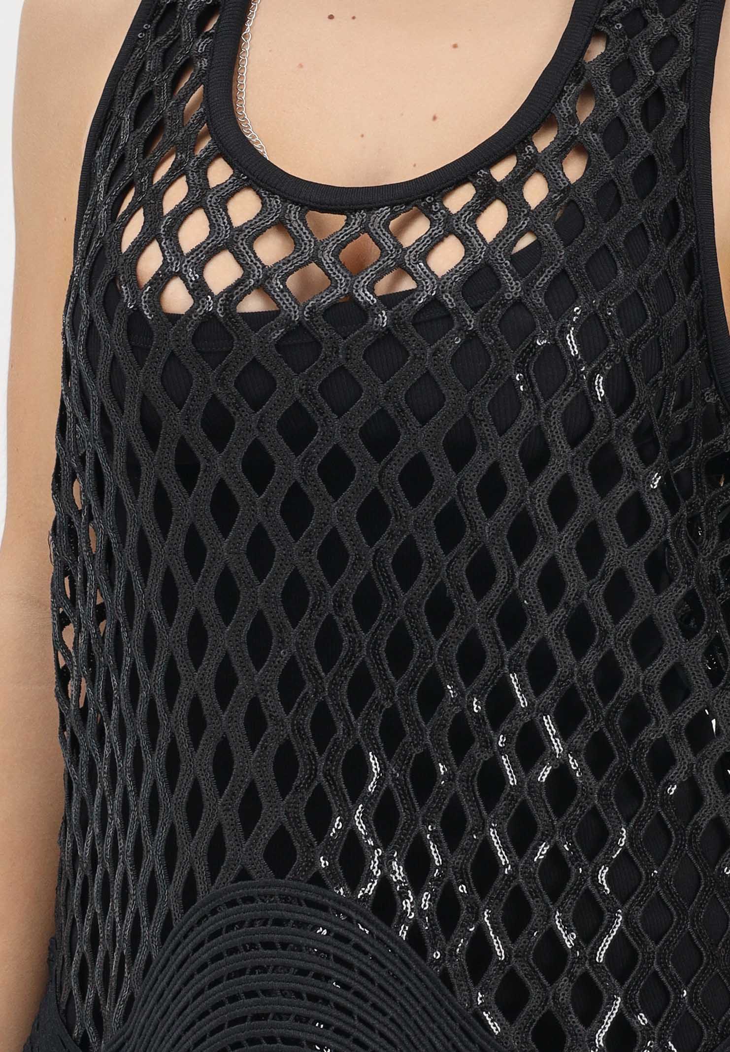 SPORTMAX Canotta SPXAQUILE nera da donna 2612931022600 004 SPORTMAX 