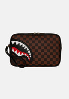 SPRAYGROUND Pochette Sawtooth Sharks In Paris marrone per uomo e donna 910B7840NSZ . SPRAYGROUND 