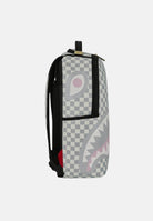 SPRAYGROUND Zaino CREAM CHECK SIDE DRIP bianco e nero da donna 910B8758NSZ . SPRAYGROUND 