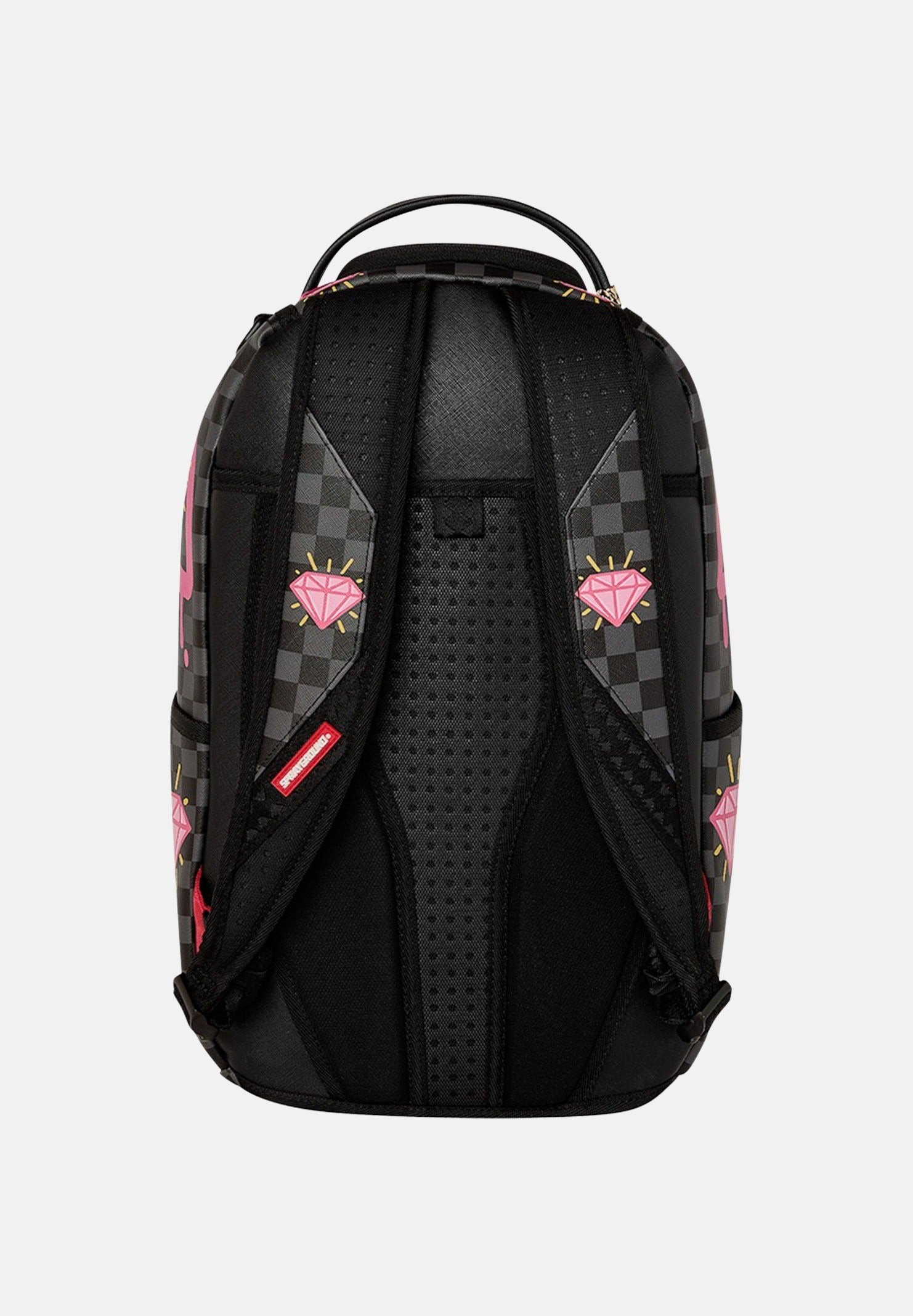 SPRAYGROUND Zaino PINK PANTHER DRIPPY DIAMONDS DLXSV nero per uomo e donna 910B8790NSZ . SPRAYGROUND 