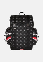 SPRAYGROUND Zaino GRAY PEEKING CHARACTER CHECK MONTE CARLO nero per uomo e donna 910B8909NSZ . SPRAYGROUND 