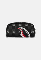 SPRAYGROUND Astuccio GRAY PEEKING CHARACTER CHECK nero per uomo e donna 910B8913NSZ . SPRAYGROUND 