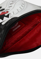 SPRAYGROUND Marsupio SILVER SIDE DRIP argento e nero per uomo e donna 910B8926NSZ . SPRAYGROUND 