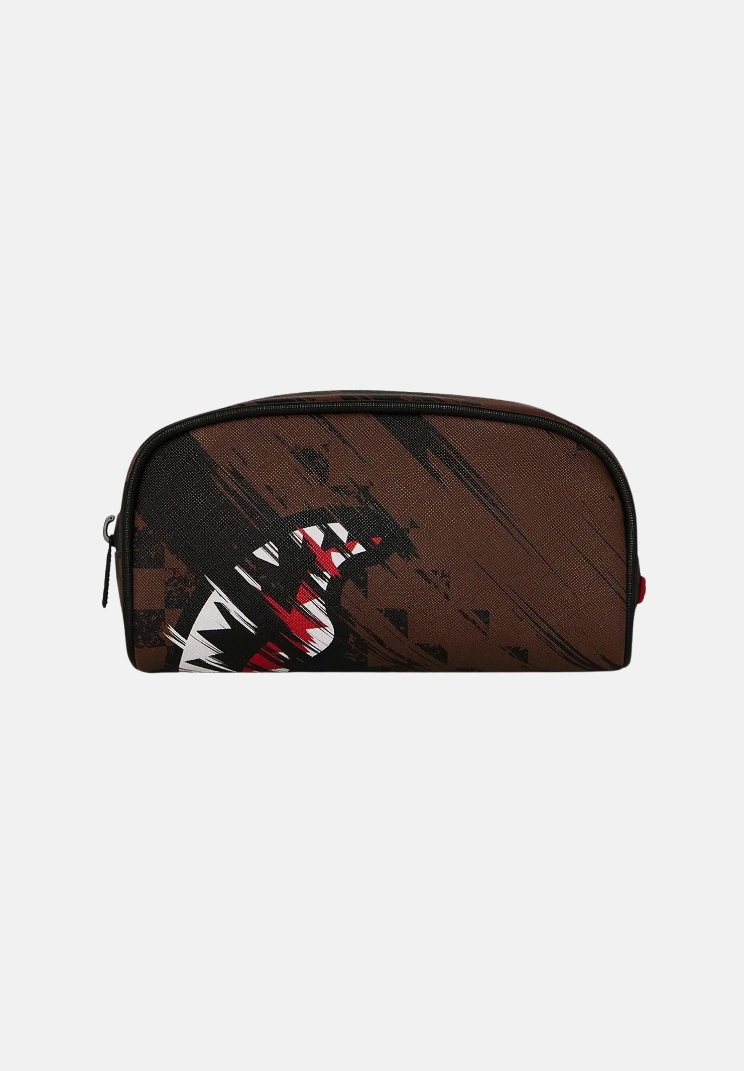 SPRAYGROUND Astuccio SMEARED GRUNGE marrone per uomo e donna 910B8973NSZ . SPRAYGROUND 
