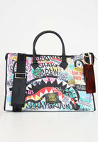 Shopper THE RIZZ CREAM PYRAMID DUFFLE bianca da donna 910D6601NSZ . SPRAYGROUND 