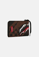 SPRAYGROUND Portafogli SMEARED GRUNGE WALLET marrone e nero per uomo e donna 910W8971NSZ . SPRAYGROUND 