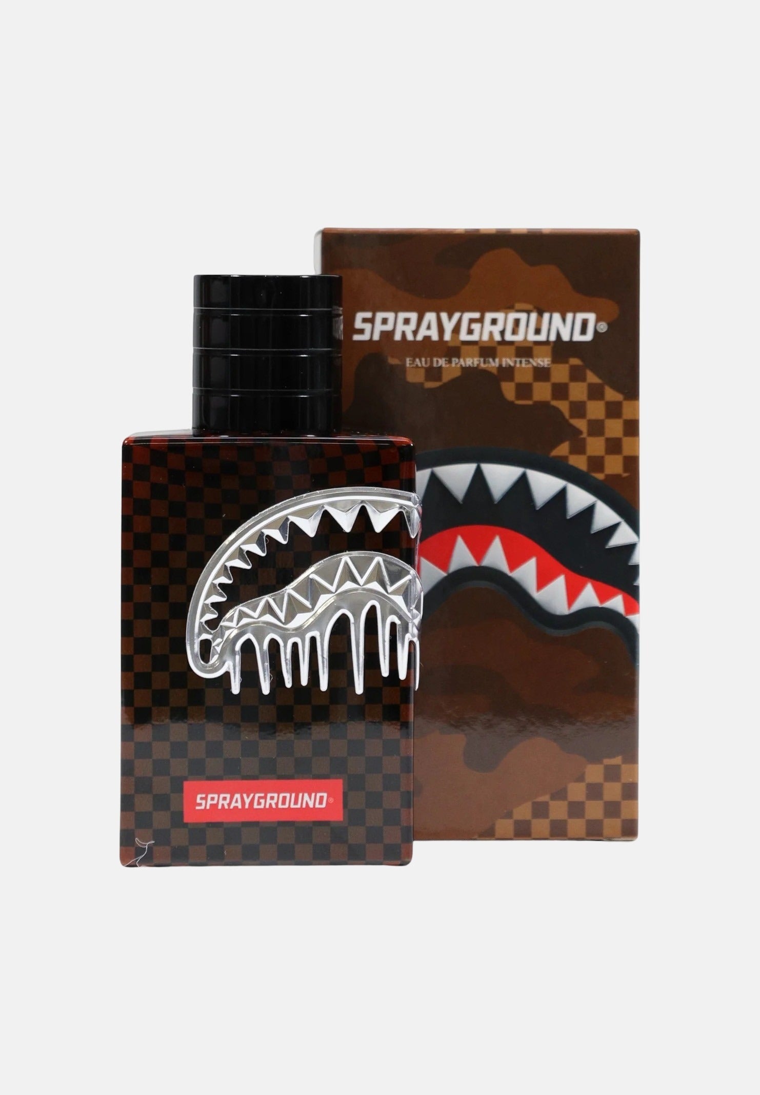 SPRAYGROUND Profumo Brown Check Fragrance 100ml per uomo e donna EAU02BROWN . SPRAYGROUND 