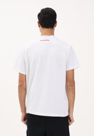 SPRAYGROUND T-shirt a manica corta bianca da uomo con stampa SP848WHT . SPRAYGROUND 
