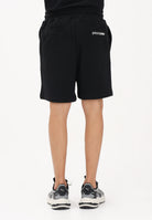 SPRAYGROUND Shorts sportivo nero da uomo con logo Shark SP898EBLK . SPRAYGROUND 
