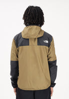 THE NORTH FACE Giacca a vento Reign On kiwi e nero da uomo NF0A5IG32EL1 . THE NORTH FACE 