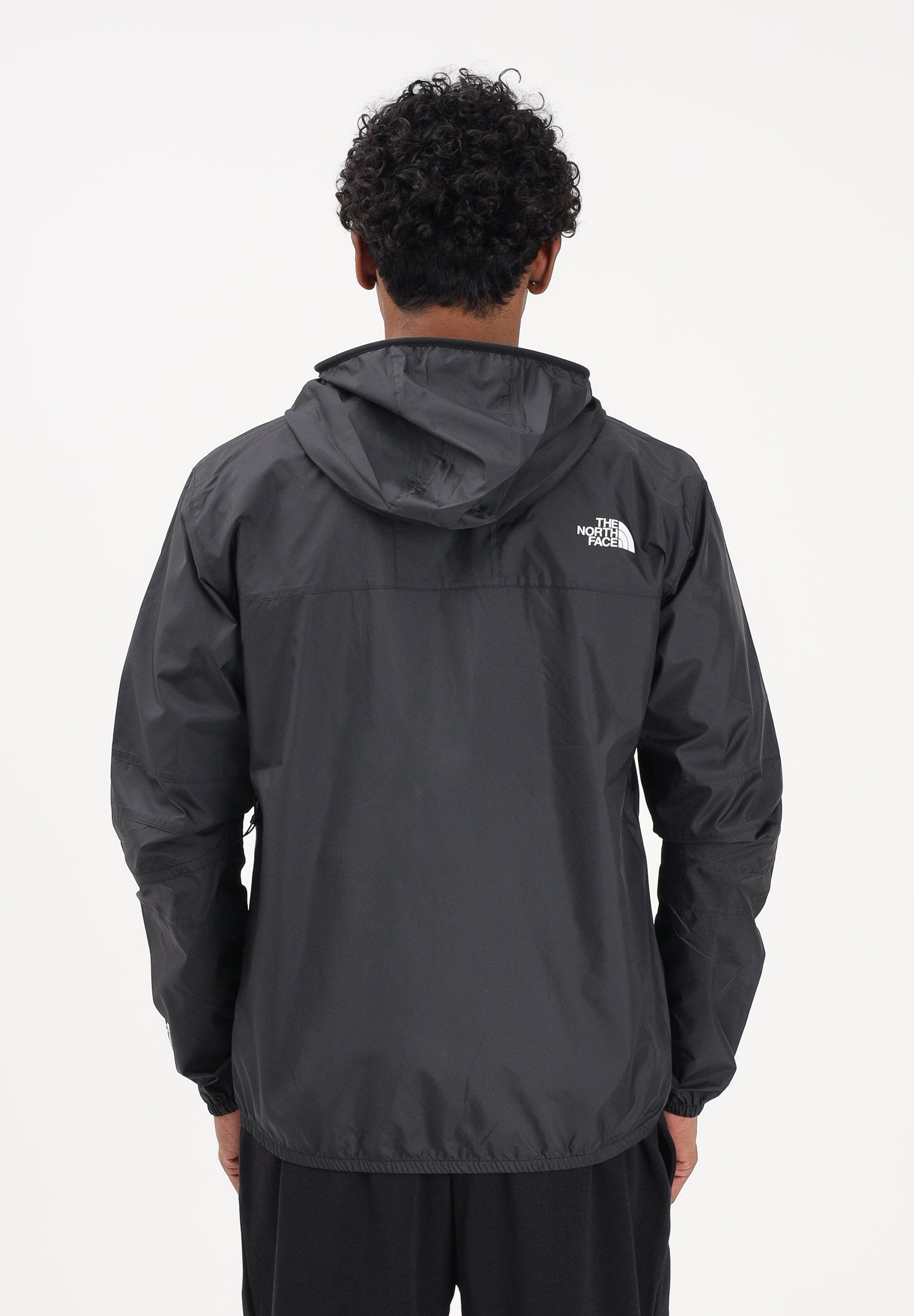THE NORTH FACE Giacca a vento Seasonal Mountain Jacket nera da uomo NF0A5IG34H01 . THE NORTH FACE 