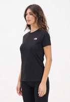 THE NORTH FACE T-shirt a manica corta Simple Dome nera da donna NF0A87NHJK31 . THE NORTH FACE 