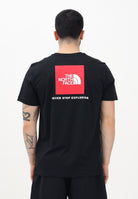 THE NORTH FACE T-shirt a manica corta NSE Reflective Box nera da uomo NF0A87NPJK31 . THE NORTH FACE 