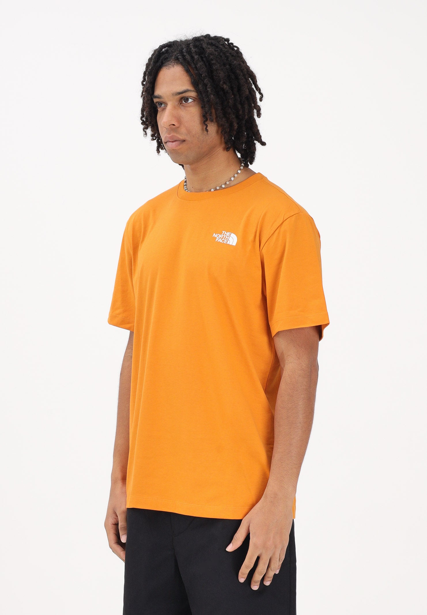 THE NORTH FACE T-shirt a manica corta Evolution NSE Box Regular arancione da uomo NF0A8B6KG5I1 . THE NORTH FACE 