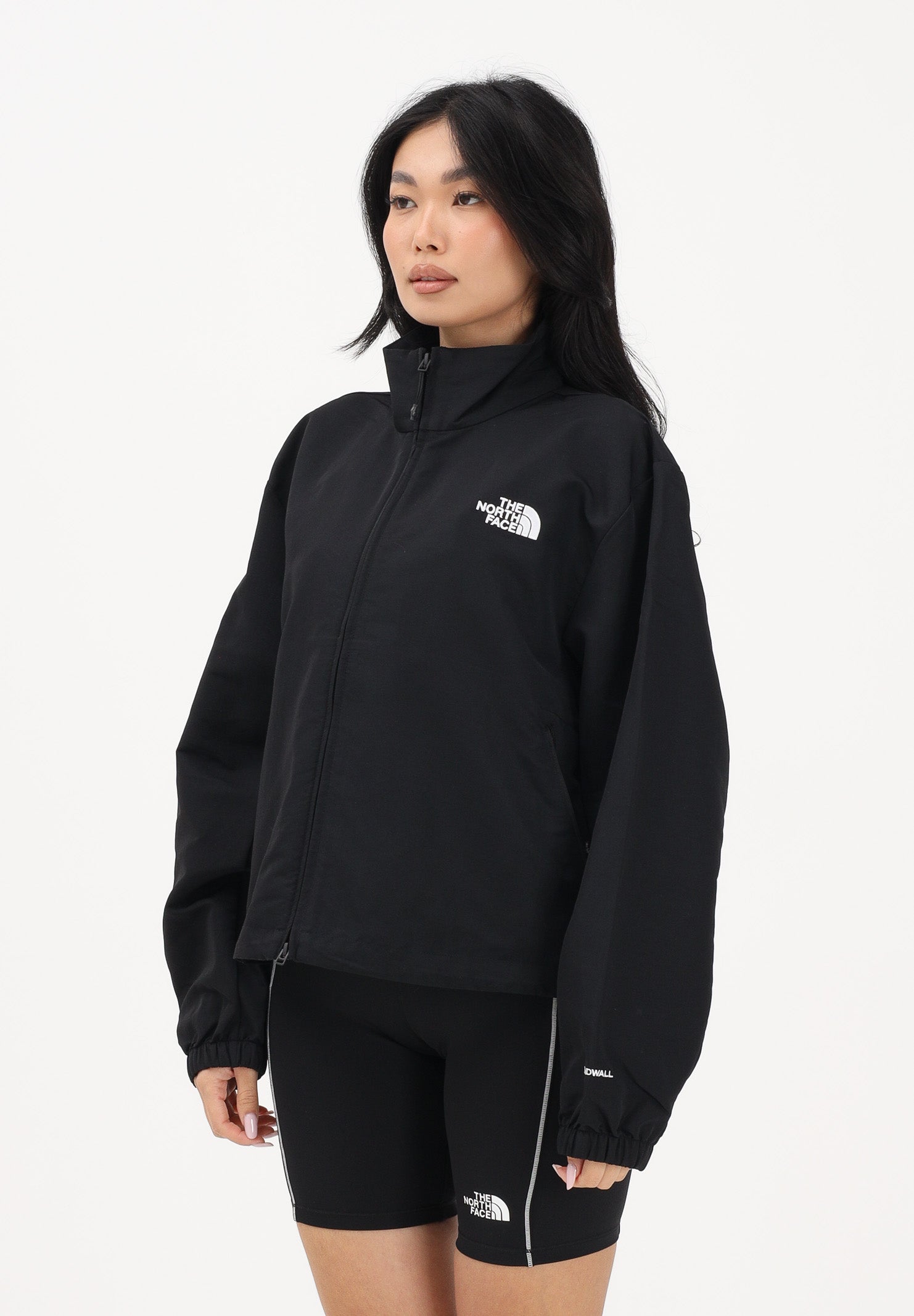 THE NORTH FACE Giacca a vento TNF Easy nera da donna NF0A8EUXJK31 . THE NORTH FACE 