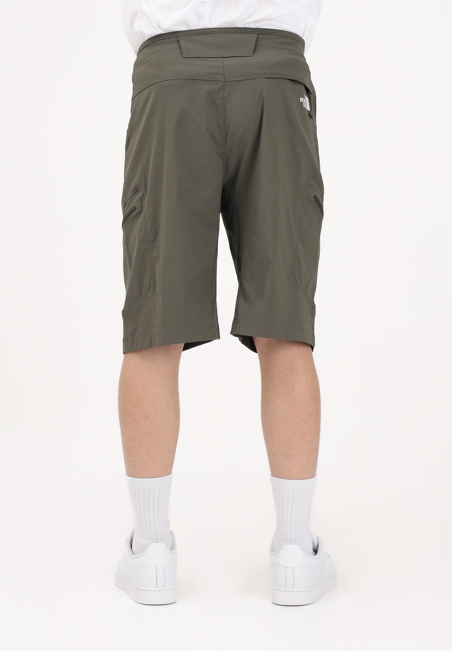 THE NORTH FACE Shorts Exploration verde militare da uomo NF0A8FU921L1 . THE NORTH FACE 