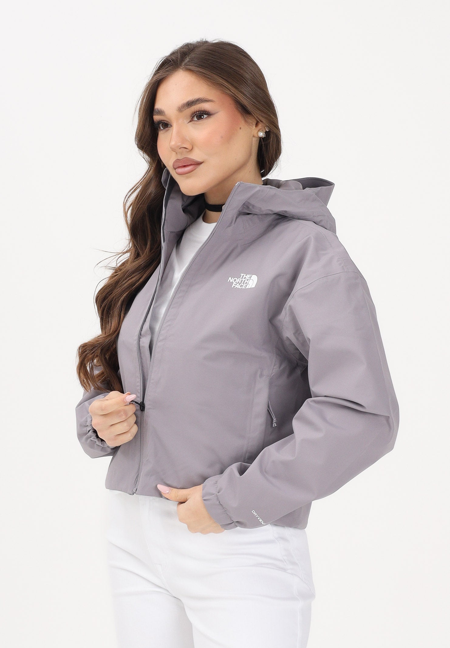 THE NORTH FACE Giacca a vento Quest DryVent™ lilla da donna NF0A8G13G7O1 . THE NORTH FACE 