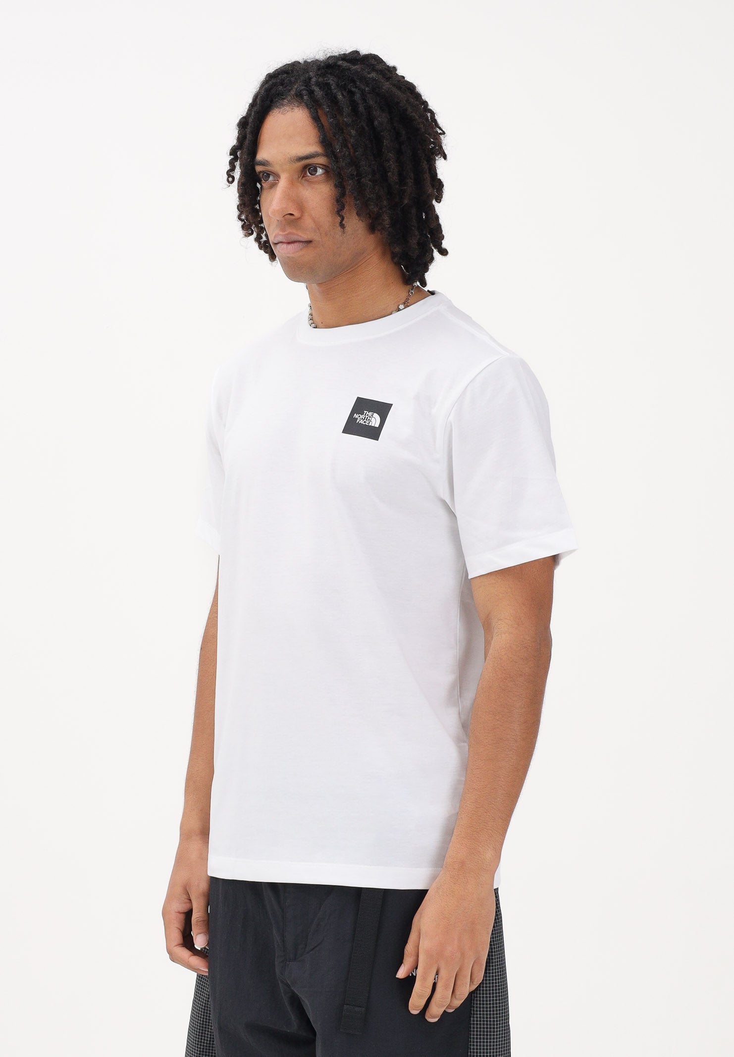 THE NORTH FACE T-shirt a manica corta Evolution Box Half Dome Regular bianca da uomo NF0A8G9CFN41 . THE NORTH FACE 