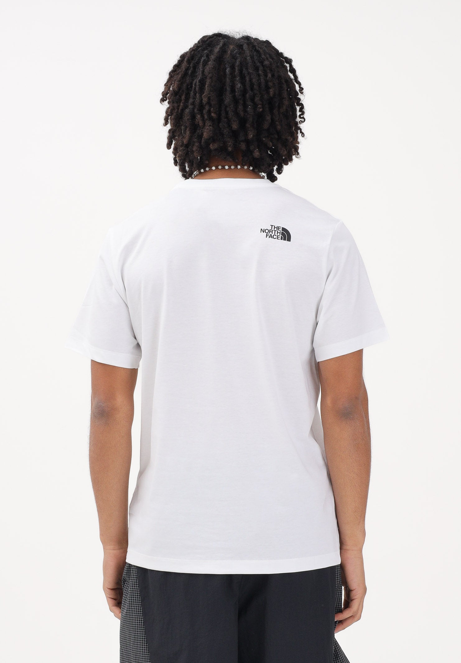 THE NORTH FACE T-shirt a manica corta Evolution Box Half Dome Regular bianca da uomo NF0A8G9CFN41 . THE NORTH FACE 