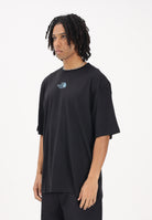 THE NORTH FACE T-shirt a manica corta Central Liquid nera da uomo NF0A8G9UJK31 . THE NORTH FACE 