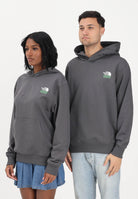 THE NORTH FACE Felpa con cappuccio 1966 Motion Relaxed grigia per uomo e donna NF0A8GAJRHI1 . THE NORTH FACE 