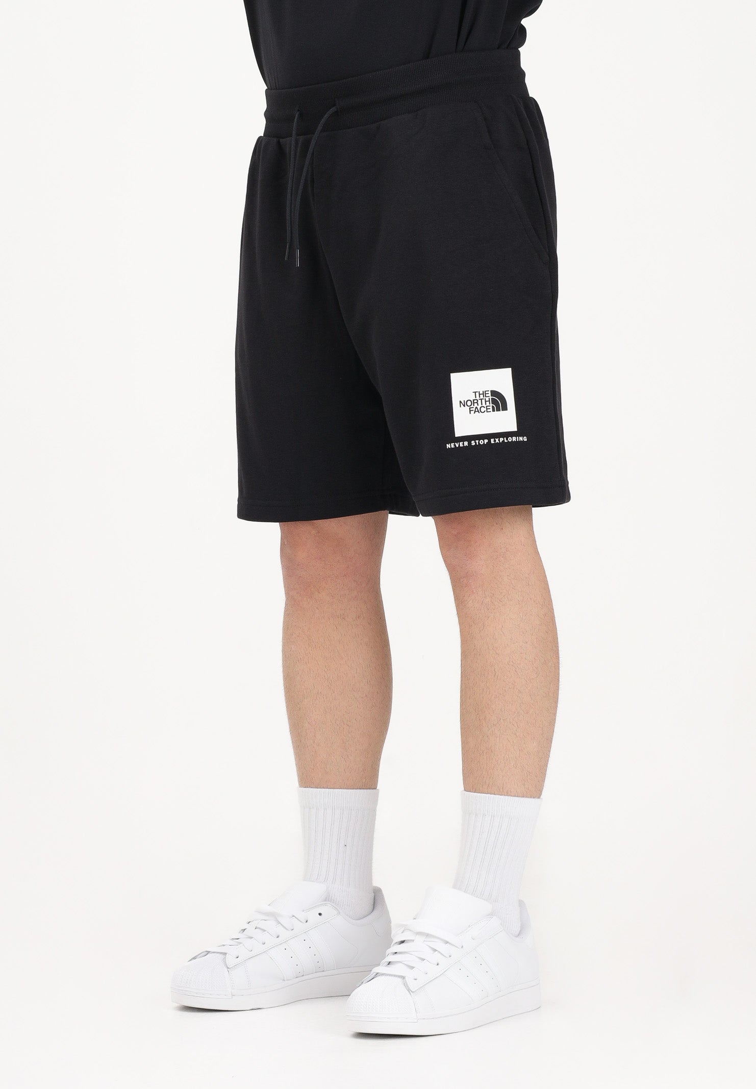 THE NORTH FACE Shorts sportivo NSE Box Light Regular nero da uomo NF0A8GQ8JK31 . THE NORTH FACE 