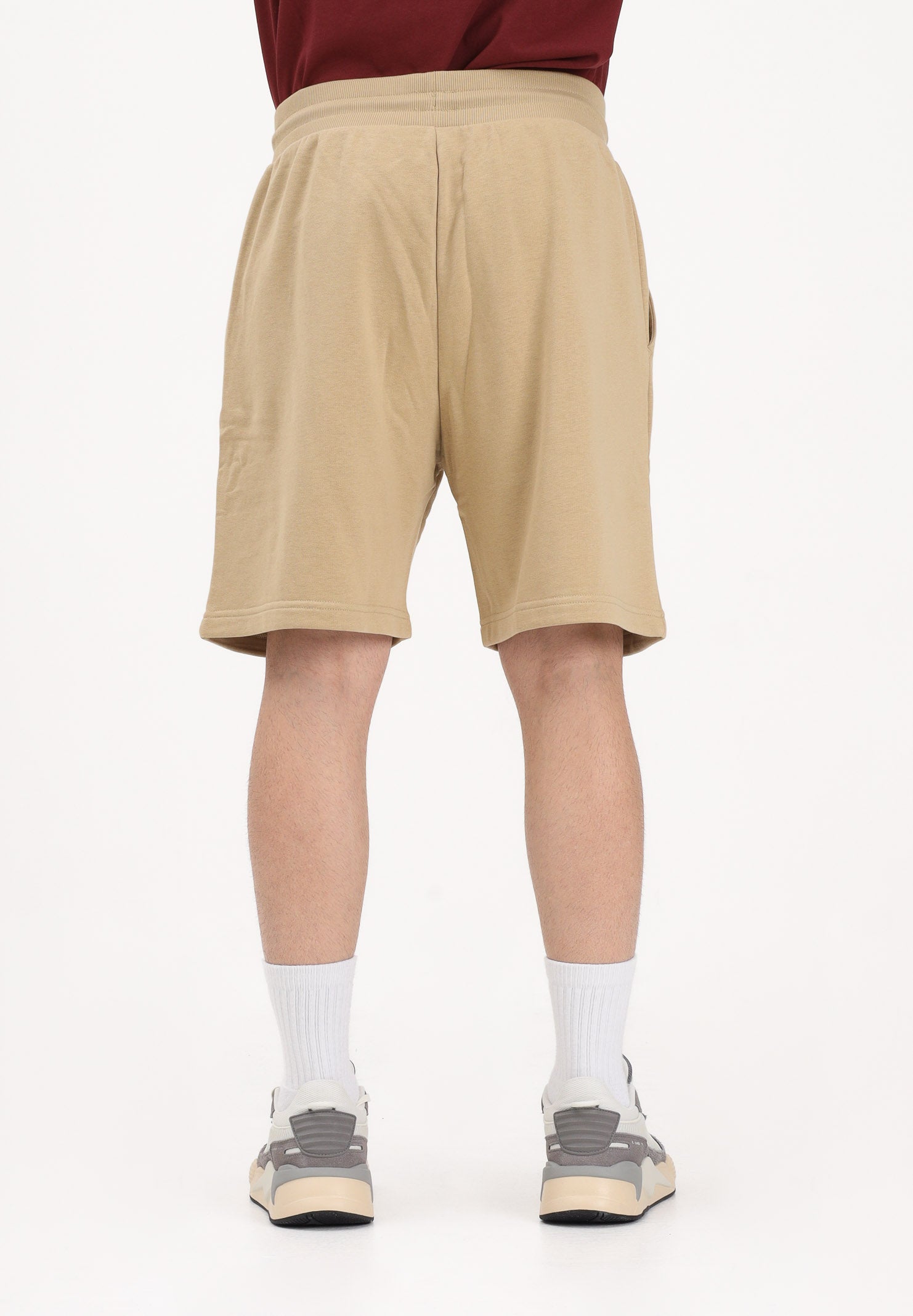 THE NORTH FACE Shorts sportivo NSE Box Light Regular beige da uomo NF0A8GQ8LK51 . THE NORTH FACE 