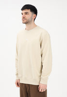 THE NORTH FACE Felpa girocollo Essential Light Relaxed beige da uomo NF0A8GQCDOM1 . THE NORTH FACE 