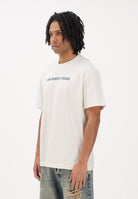 THE NORTH FACE T-shirt a manica corta Logo Twist Relaxed panna da uomo NF0A8GQVQLI1 . THE NORTH FACE 