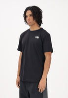 THE NORTH FACE T-shirt a manica corta Mountain Sketch nera da uomo NF0A8GUZJK31 . THE NORTH FACE 