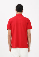 TOMMY HILFIGER Polo a manica corta rossa da uomo con logo MW0MW17770 XLD TOMMY HILFIGER 