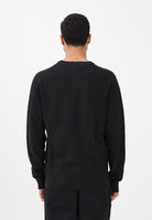 TOMMY HILFIGER Maglioncino girocollo nero da uomo con ricamo bandierina MW0MW36347 BDS TOMMY HILFIGER 