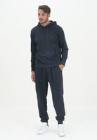 TOMMY HILFIGER Pantalone sportivo blu da uomo con ricamo logo MW0MW37236DW5 . TOMMY HILFIGER 