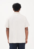 TOMMY HILFIGER Polo a manica corta panna da uomo con logo MW0MW42740 Z00 TOMMY HILFIGER 