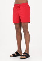 TOMMY HILFIGER Shorts mare rosso da uomo UM0UM03477 XLD TOMMY HILFIGER 