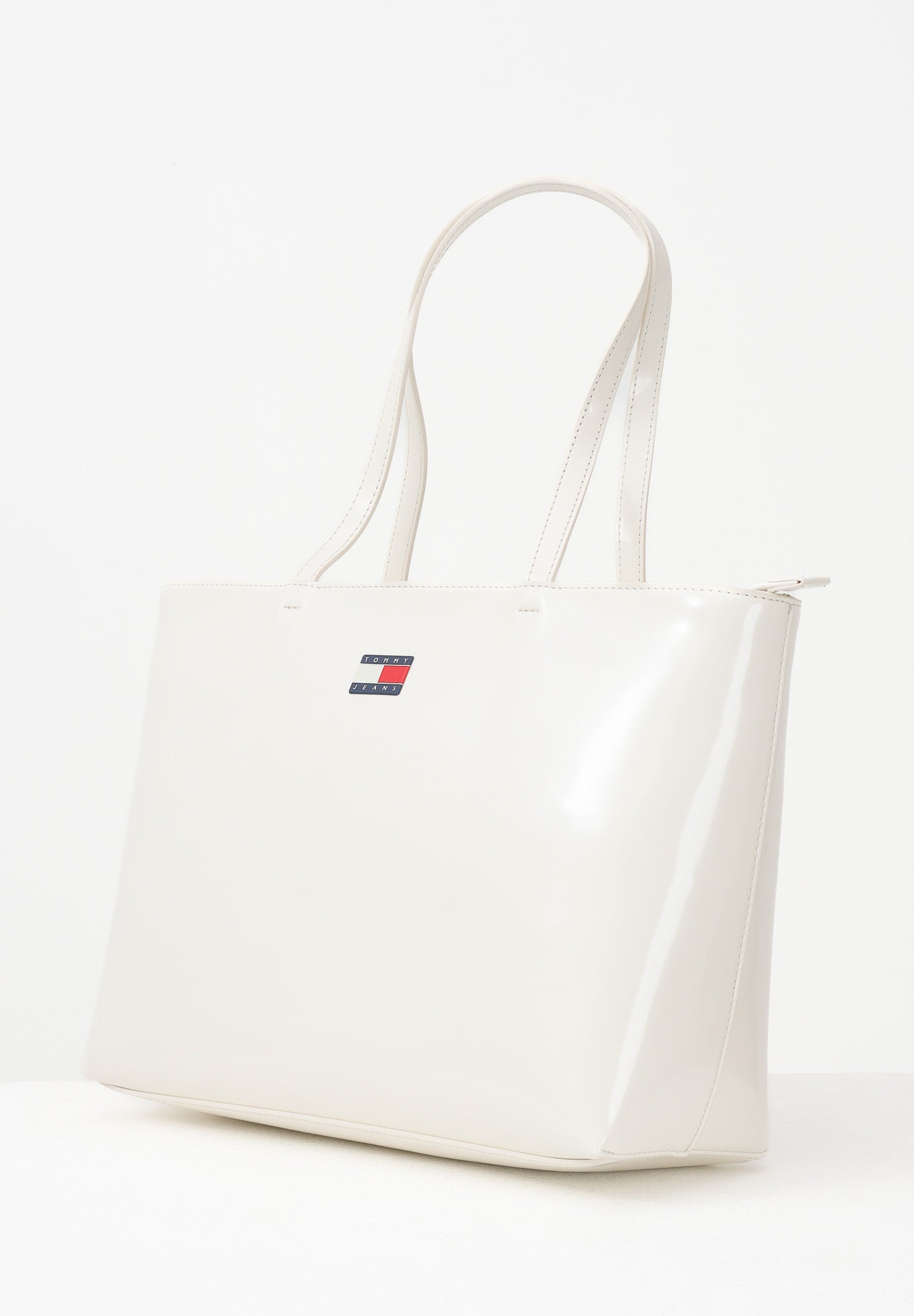 TOMMY JEANS Shopper panna da donna con logo AW0AW18069 YBI TOMMY JEANS 
