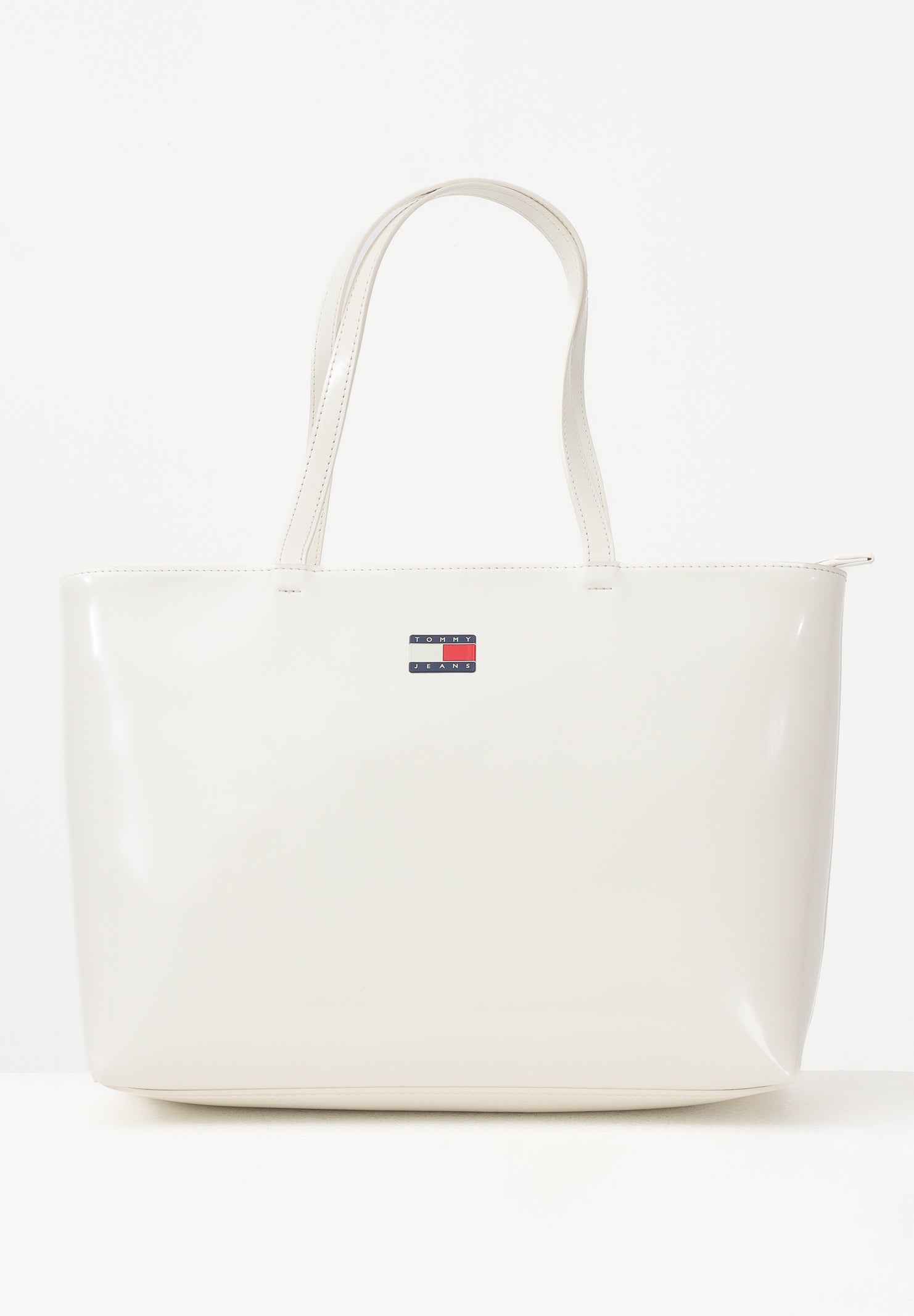 TOMMY JEANS Shopper panna da donna con logo AW0AW18069 YBI TOMMY JEANS 