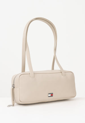 TOMMY JEANS Borsa a spalla CITY beige da donna AW0AW18075 ABY TOMMY JEANS 