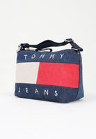 TOMMY JEANS Borsa a spalla in denim da donna AW0AW18213 1AF TOMMY JEANS 