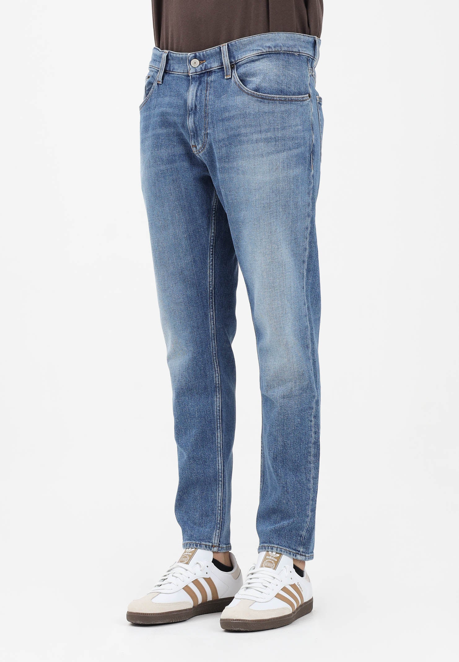 TOMMY JEANS Jeans Austin in denim sbiadito da uomo DM0DM20987 1A5 TOMMY JEANS 