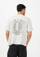 TOMMY JEANS T-shirt a manica corta grigia da uomo con stampa sul retro DM0DM22332 P08 TOMMY JEANS 