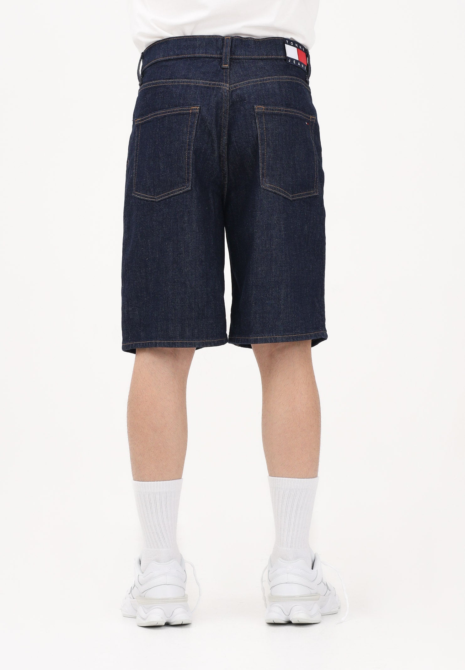 TOMMY JEANS Shorts in denim blu da uomo DM0DM22974 1BK TOMMY JEANS 