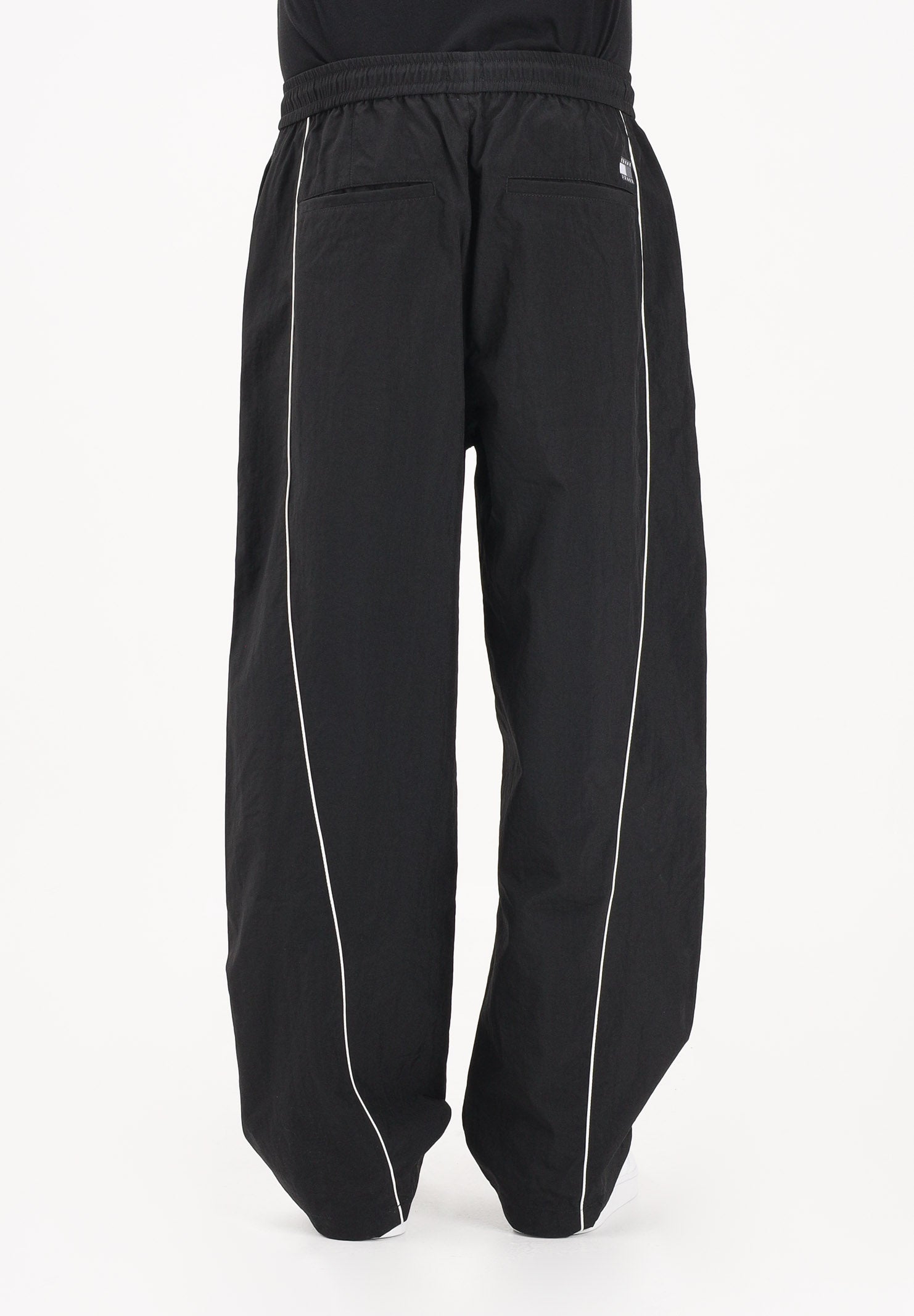 TOMMY JEANS Pantalone sportivo Theo nero da uomo DM0DM23111 BDS TOMMY JEANS 