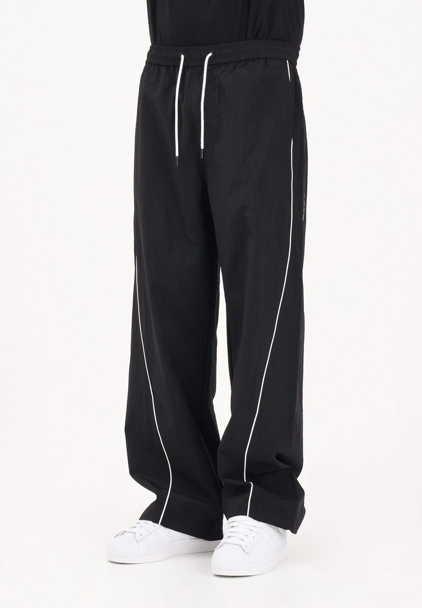 TOMMY JEANS Pantalone sportivo Theo nero da uomo DM0DM23111 BDS TOMMY JEANS 
