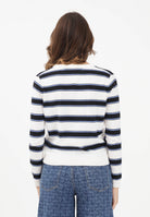 TOMMY JEANS Maglioncino bianco e blu da donna con motivo a righe DW0DW19888 0AP TOMMY JEANS 