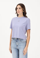 TOMMY JEANS T-shirt a manica corta Boxy Badge lilla da donna DW0DW22202 C5U TOMMY JEANS 