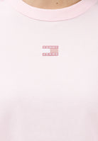 TOMMY JEANS T-shirt a manica corta Boxy Badge rosa da donna DW0DW22202 TOG TOMMY JEANS 
