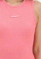 TOMMY JEANS Canotta rosa da donna con logo DW0DW22282 TIE TOMMY JEANS 
